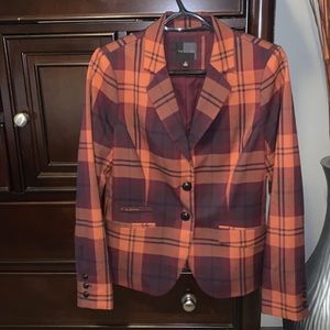 THE LIMITED plaid blazer. Size M